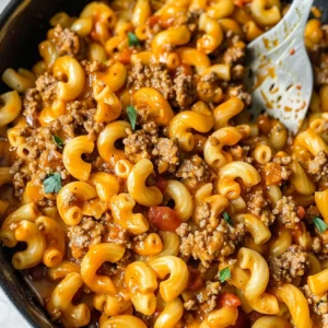 Homemade Hamburger Helper creamy one-pot dinner