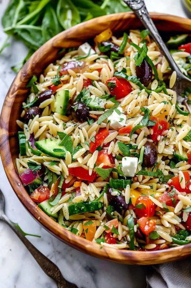 Mediterranean Orzo Salad