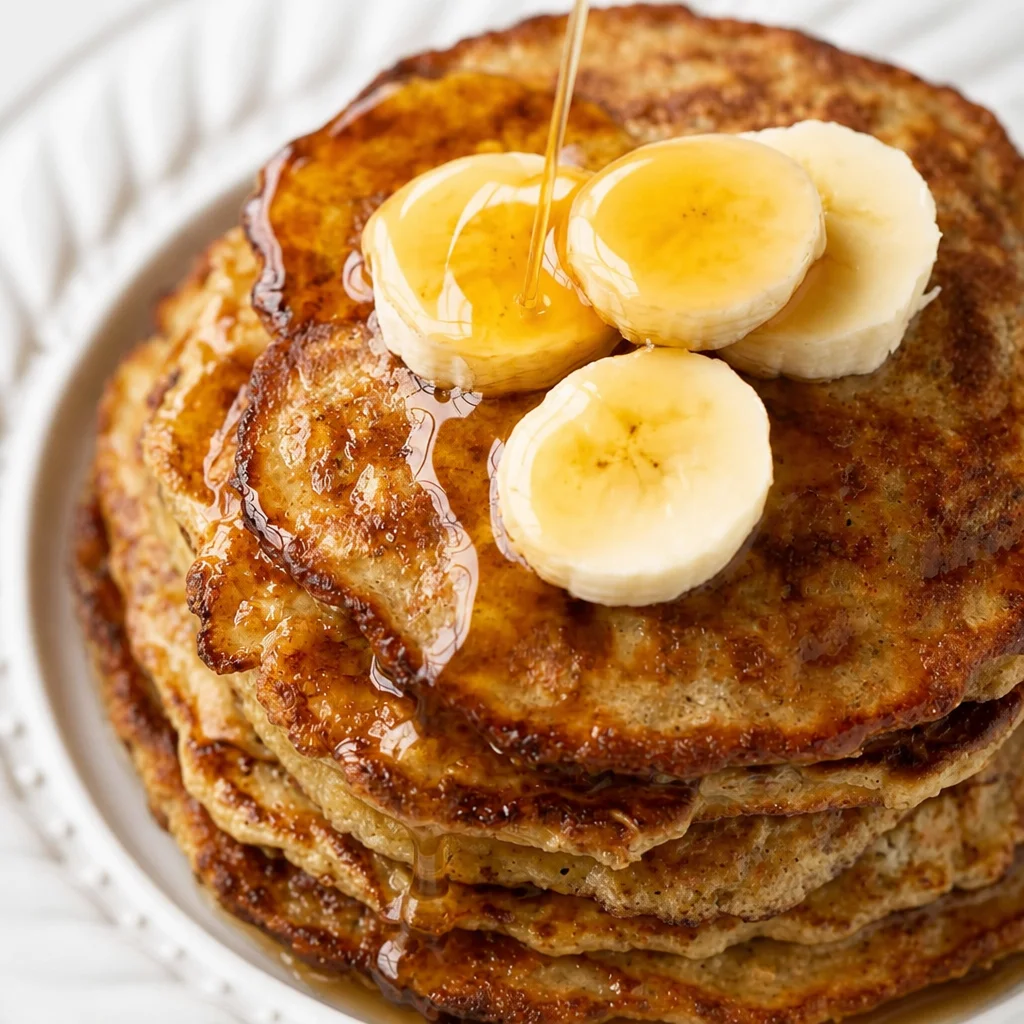 Banana Oatmeal Pancakes – Easy, Healthy & Fluffy Breakfast Recipe