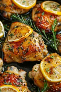 Bobby Flay's juicy chicken thighs cooked to perfection