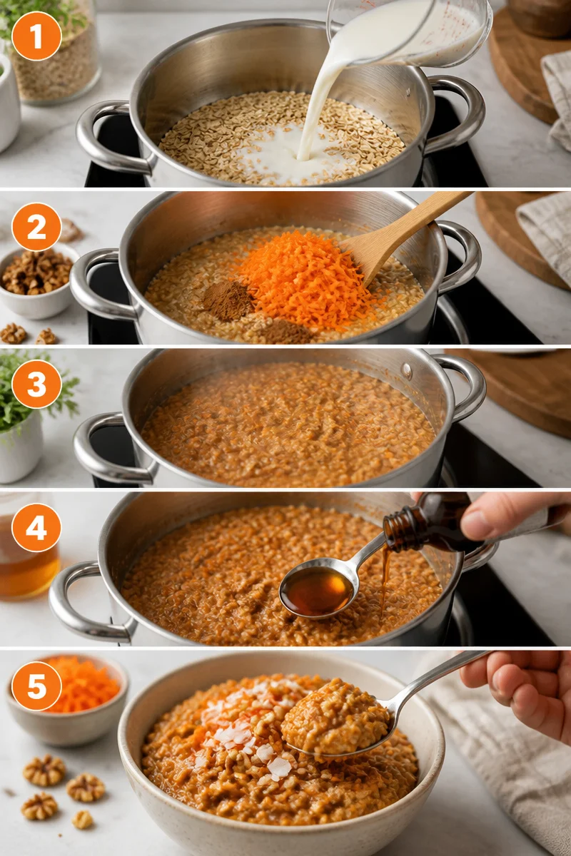 Carrot Cake Oatmeal