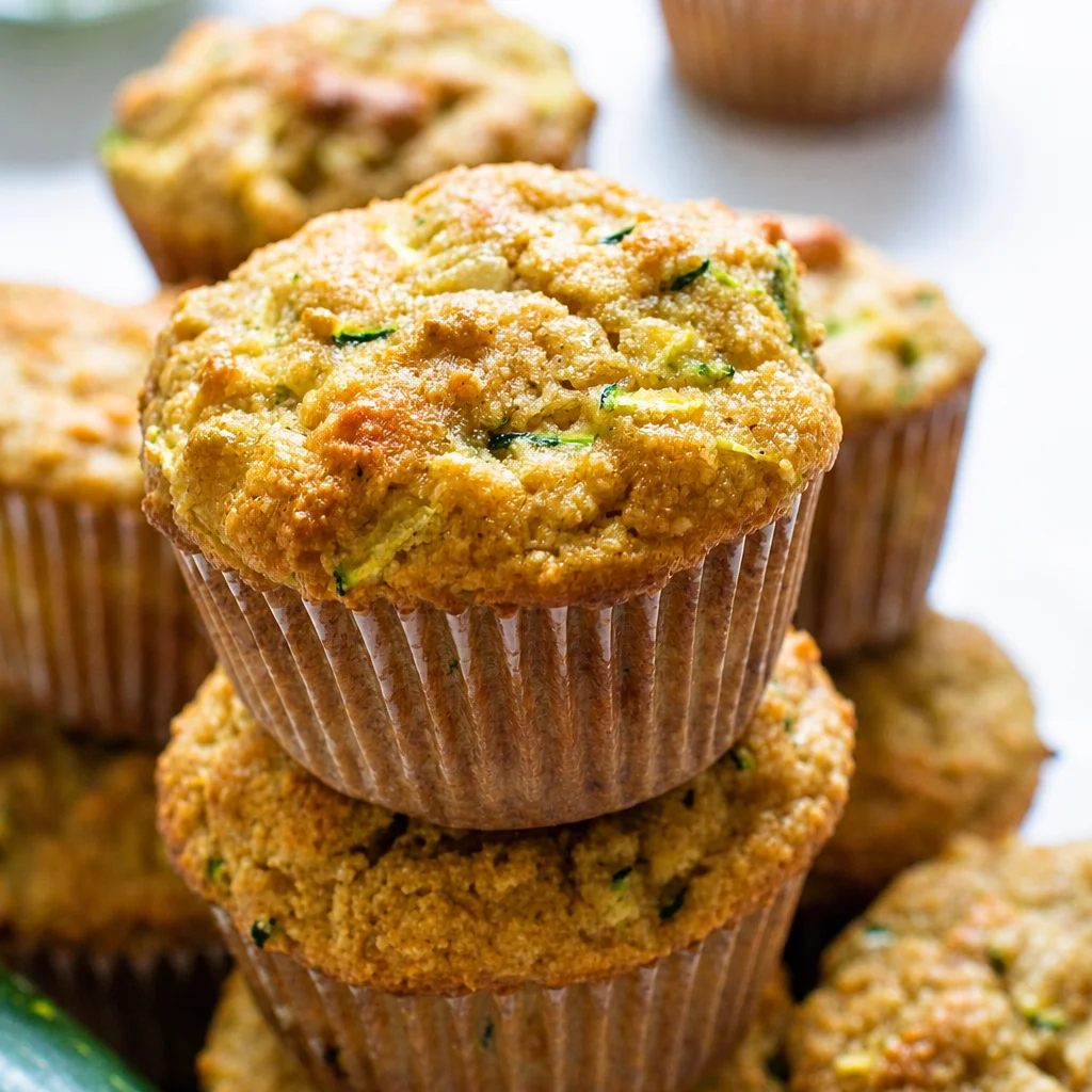 Fluffy Almond Zucchini Muffins — Moist, Gluten-Free & Ready in 30 Minutes