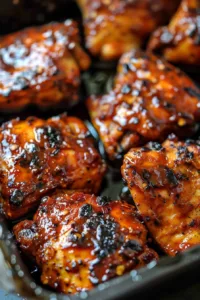 Simple BBQ chicken marinade ingredients and preparation process